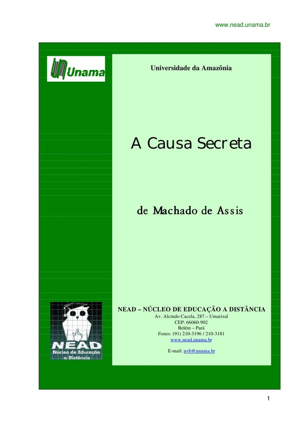 A Causa Secreta