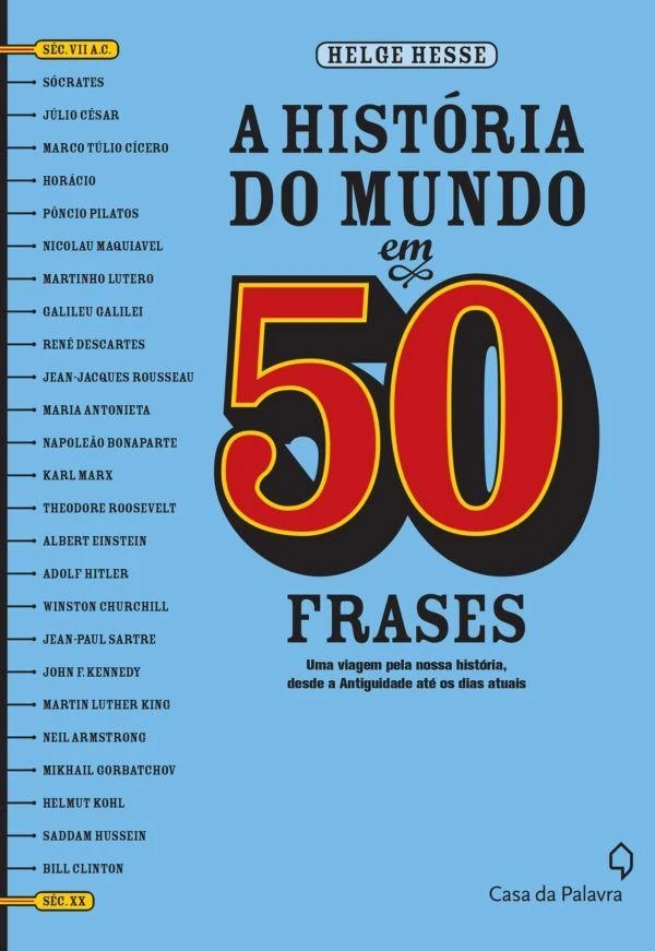 A História do Mundo em 50 Frases