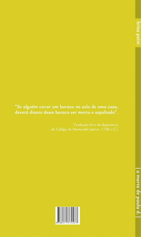 A Morte de Paula d'
