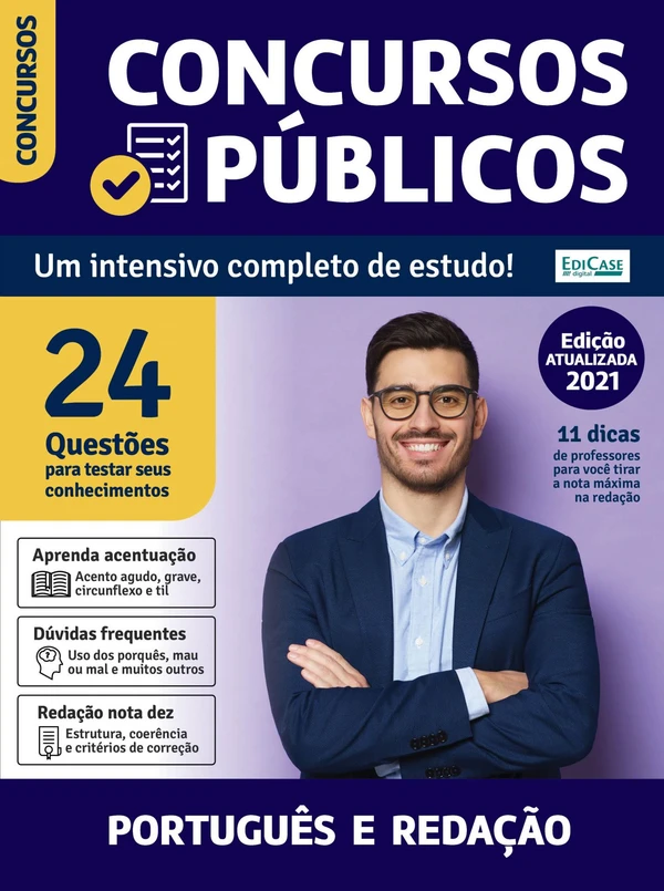 Apostilas Concursos Públicos: Português e Redação (Edição 19/07/2021)