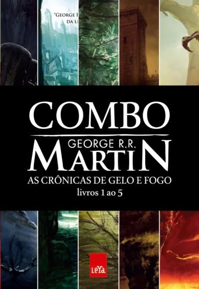 As Crônicas de Gelo e Fogo - Livros 1 a 5