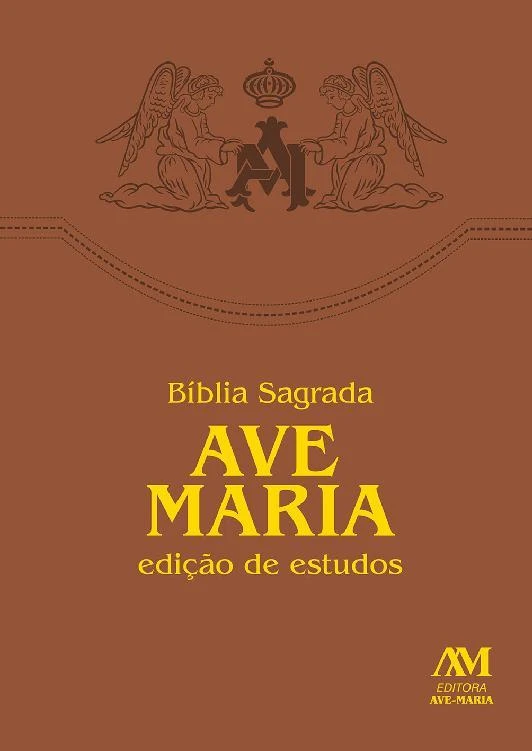 Bíblia de Estudos Ave-Maria: Edição revista e ampliada com índice de busca por capítulos e versículos