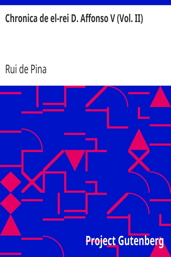 Chronica de el-rei D. Affonso V