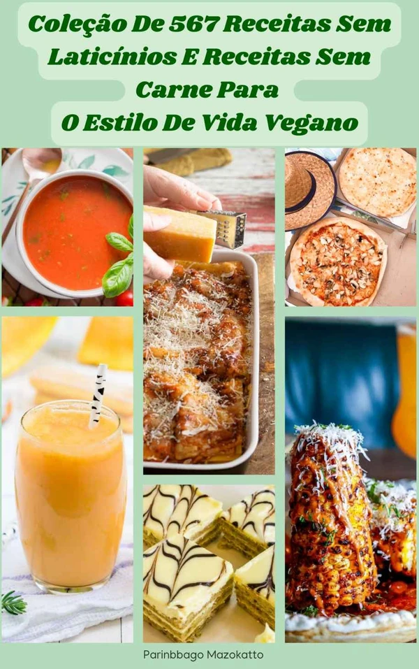 Coleção De 567 Receitas Veganas