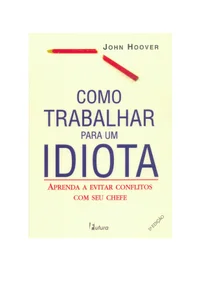 Como Trabalhar para um Idiota