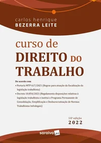 Curso de Direito do Trabalho - 14 edição 2022