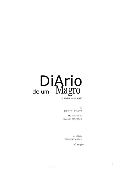 Diário De Um Magro