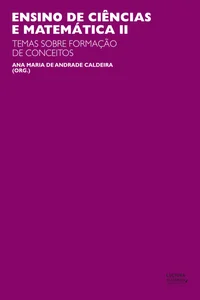 Ensino de ciências e matemática, II: temas sobre a formação de conceitos
