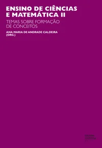 Ensino de ciências e matemática, II: temas sobre a formação de conceitos