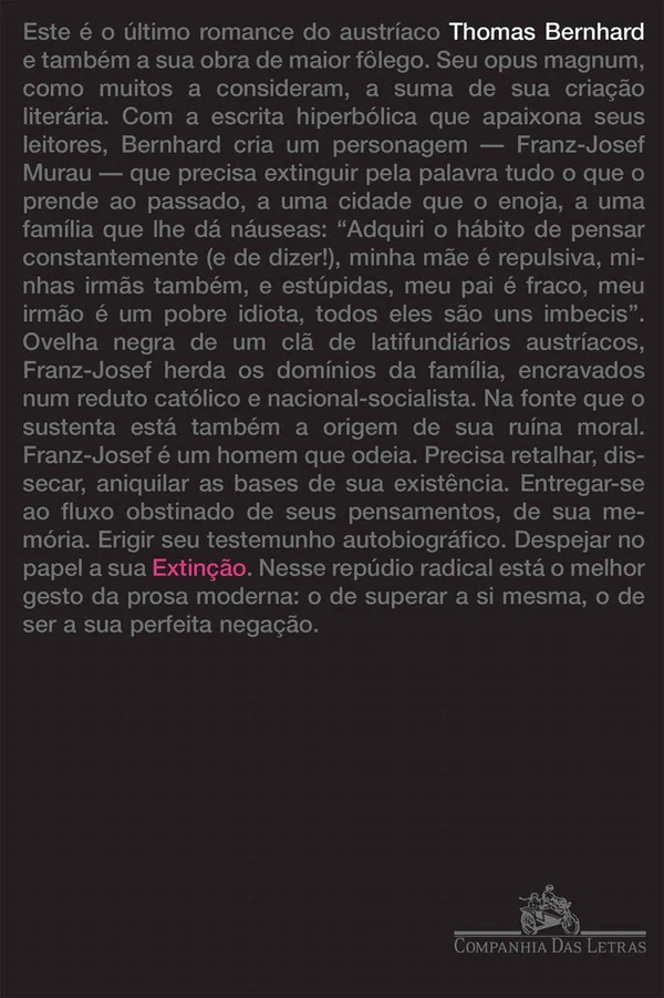Extinção: Uma Derrocada