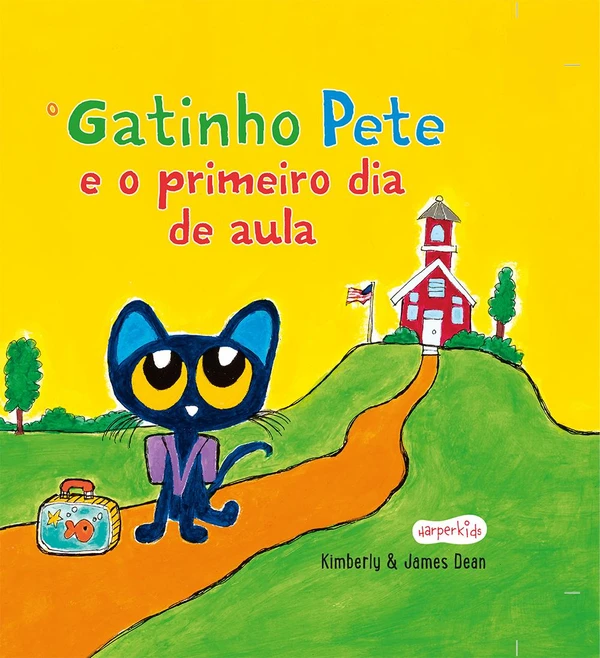 O gatinho pete e o primeiro dia de aula