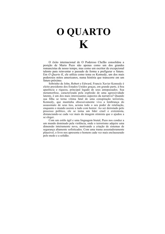 O Quarto K