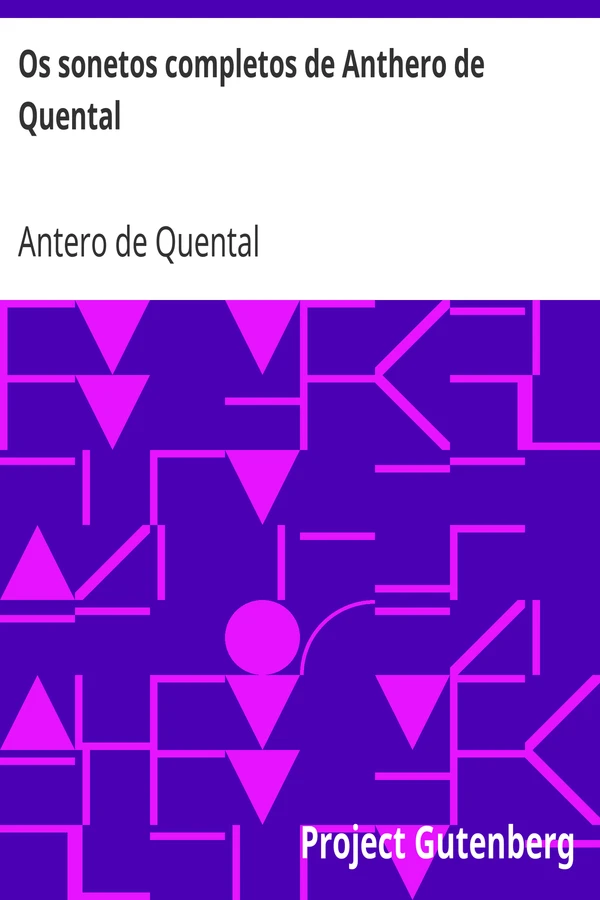 Os sonetos completos de Anthero de Quental