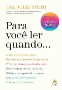 Para você ler quando...