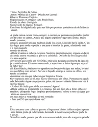 Segredos Da Alma