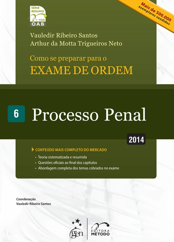 Série Resumo 1ª Fase OAB - Processo Penal