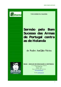 Sermão pelo Bom Sucesso das Armas de Portugal contra as de Holanda