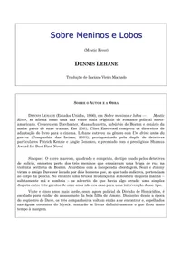 Sobre Meninos e Lobos