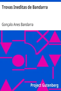 Trovas Inedìtas de Bandarra